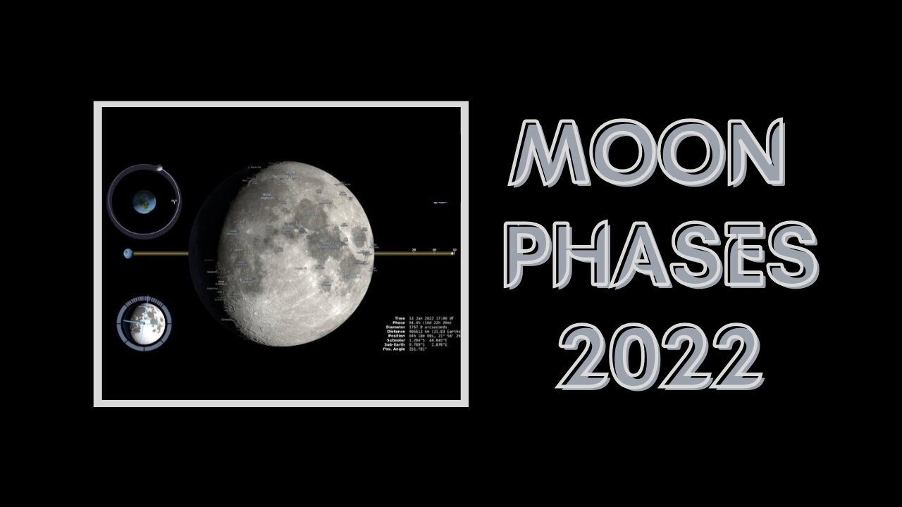 Moon Phases 2022 | Moonlight shots | Space