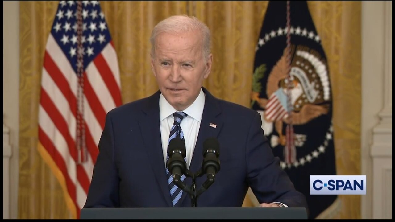 Biden: No One Expected My Sanctions on Russia to Prevent Anything From Happening