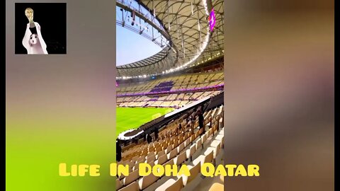 Beautiful Lusail Stadium Short Tour ll #LifeInDohaQatar ll #FifaCupDohaQatar ll #DohaQatar