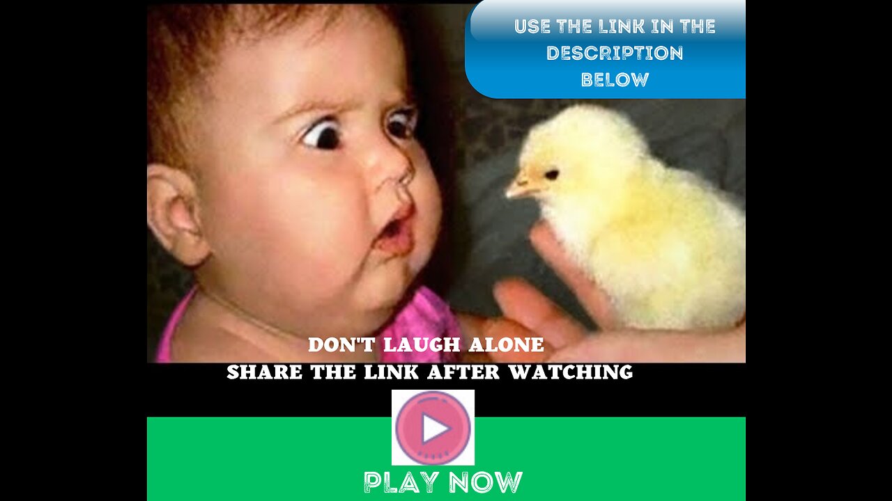 Try Not To Laugh: Funniest Moment Of Baby And Animals |Best Friend Is Sharing...