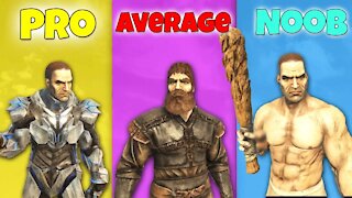 PRO vs AVERAGE vs NOOB in Ark... [Cinematic]