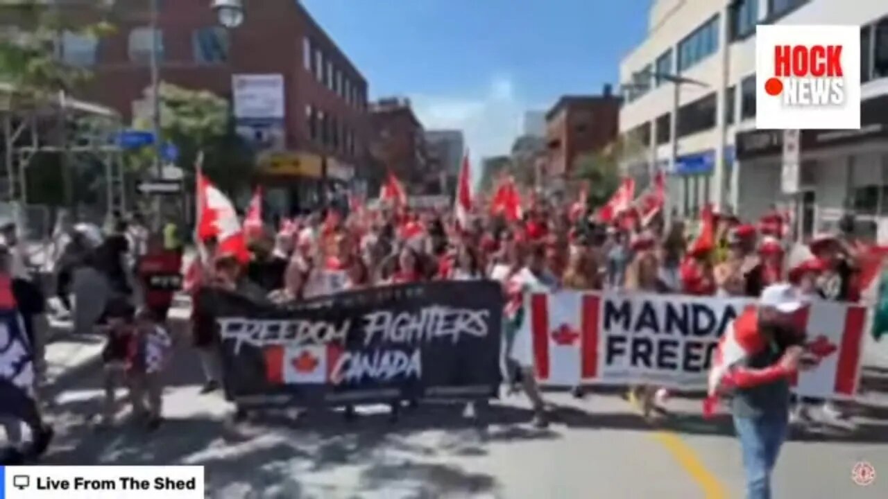 🔴LIVE: Canada Day Ottawa Freedom March To Parliament Hill!!