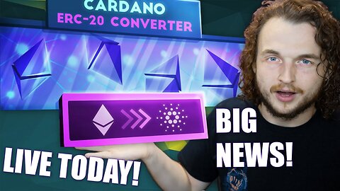 HUGE CARDANO NEWS! ERC-20 Converter is now live! GUIDE + ADA Staked Reaches all Time High!