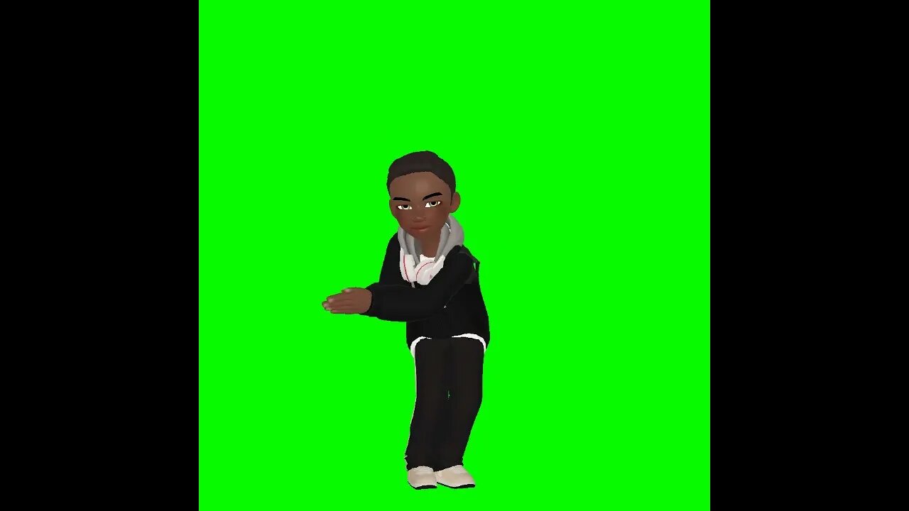 Vídeo de Animação - Avatar dançando - #shorts