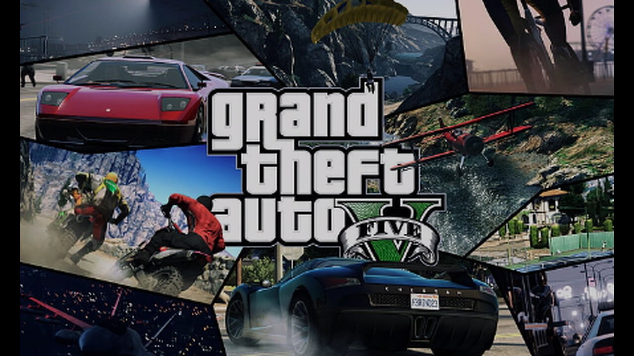 Grand Theft Auto V GAMEPLAY!