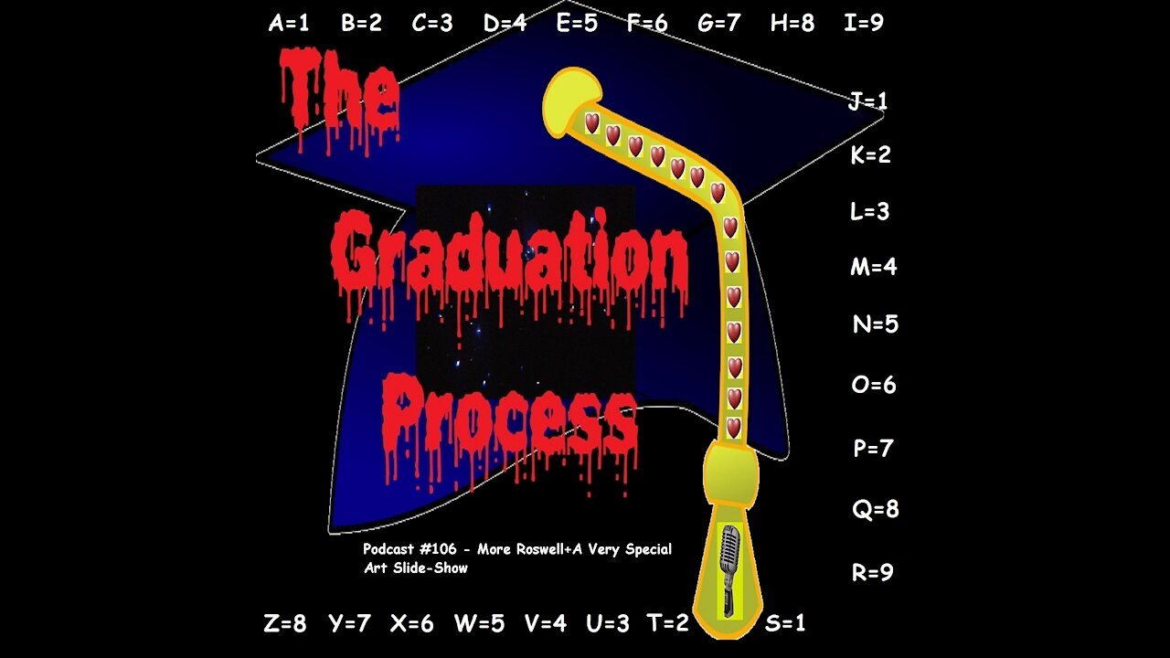 106 The Graduation Process Podcast 106 - More Roswell+A Very Special Art Slide-Show