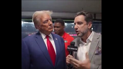 Great interview of President Trump by Clay Travis at Saturday’s Alabama vs. Georgia game.