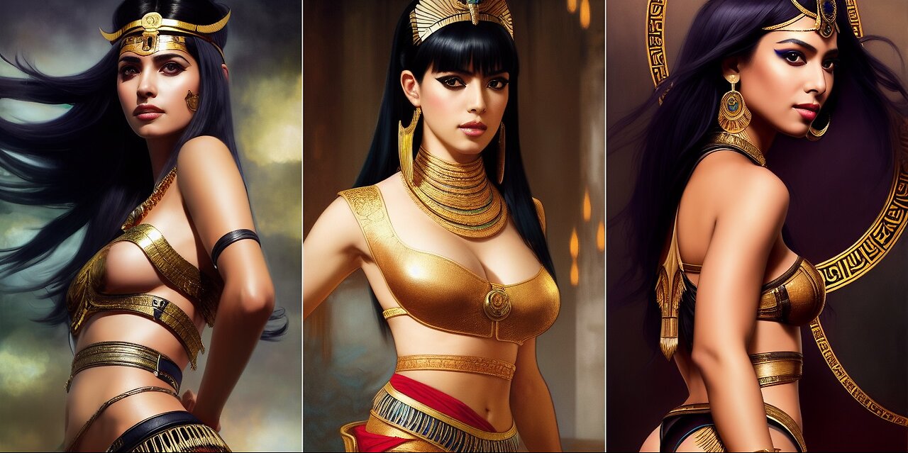 THE ALLURE OF YOUNG CLEOPATRA [4K]