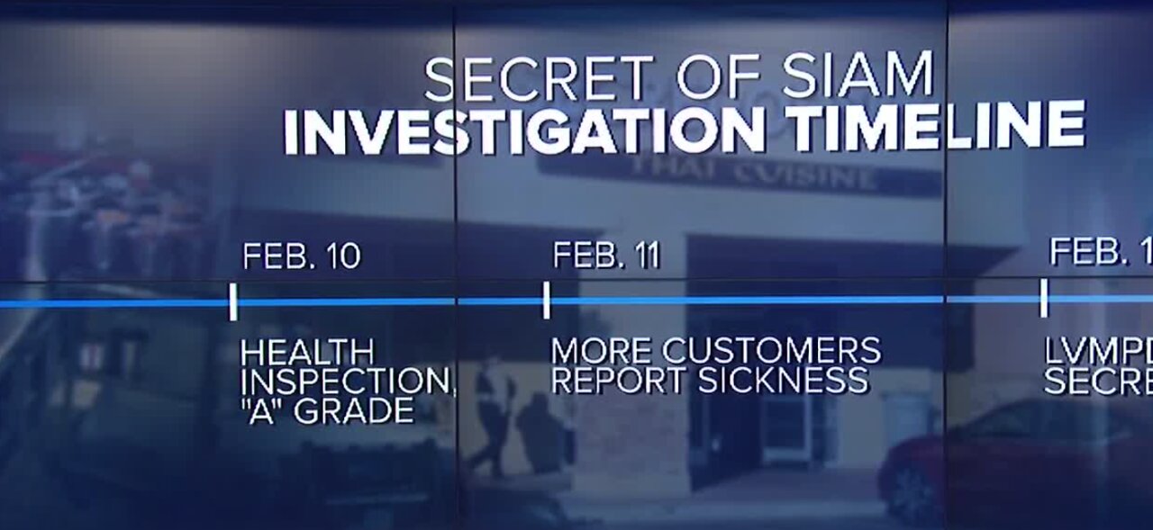 Clearer timeline of events in Secret of Siam investigation