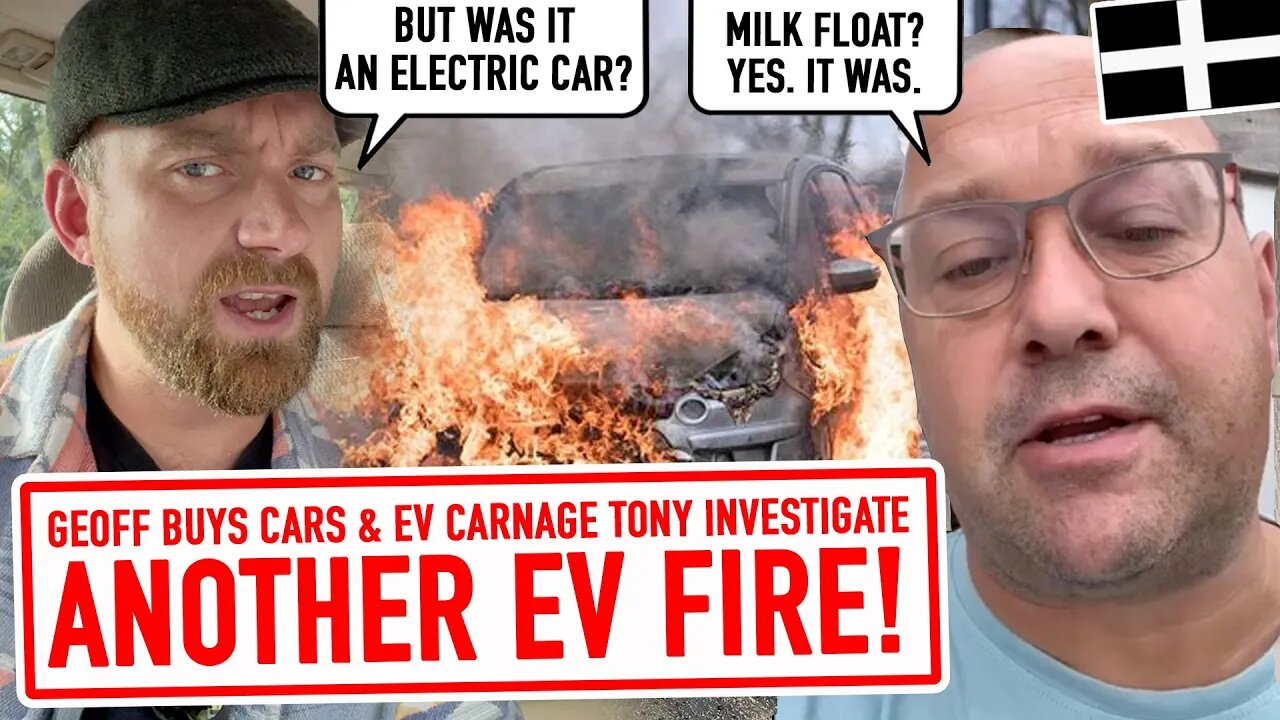 Was the Cornwall Car YET ANOTHER EV FIRE?! Feat. EV Carnage Tony.