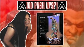 LEAST DAMAGE DOES PUSH UPS | Apex Legends