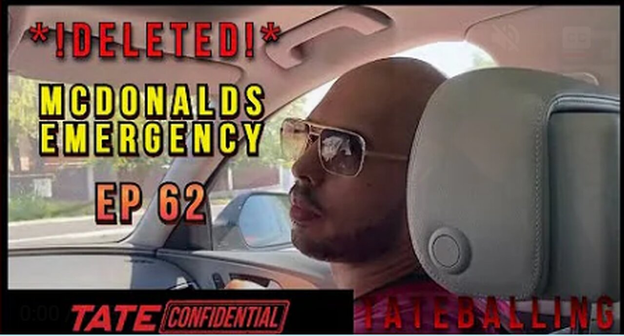 MCDONALDS EMERGENCY | TATE CONFIDENTIAL | EPISODE 62