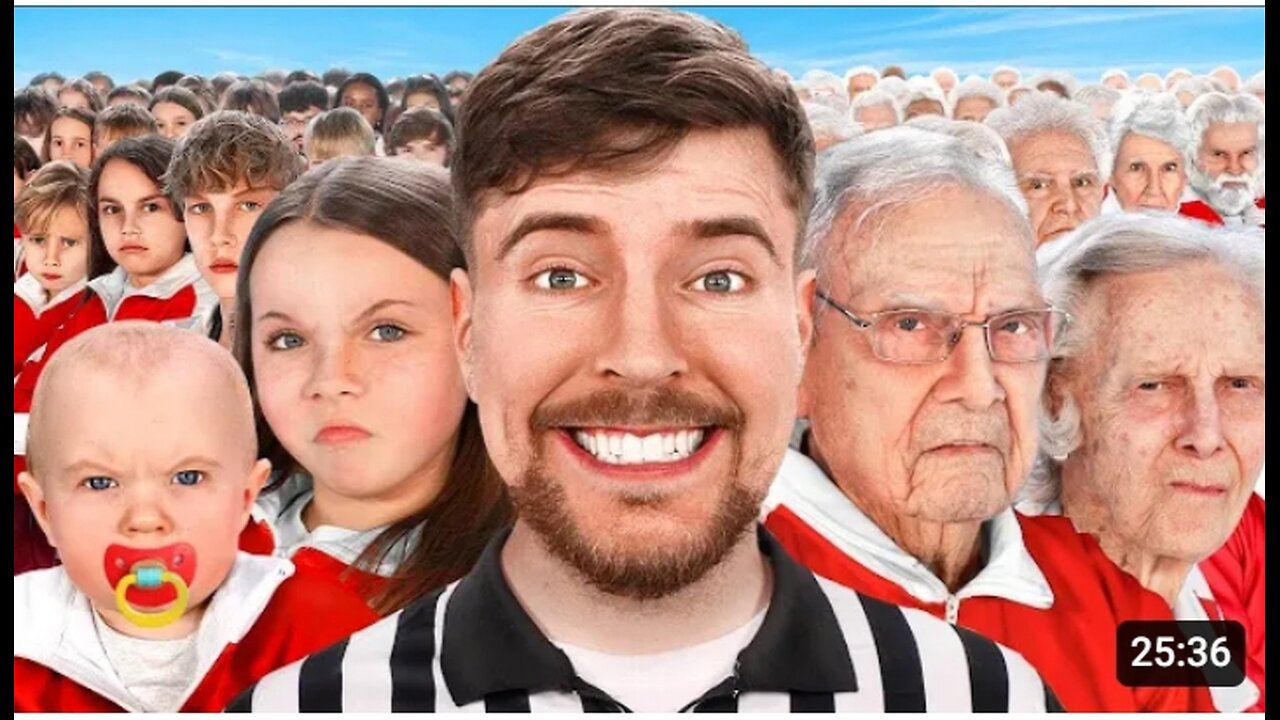 Ages 1-100 Fight for $500,000 Mrbeast