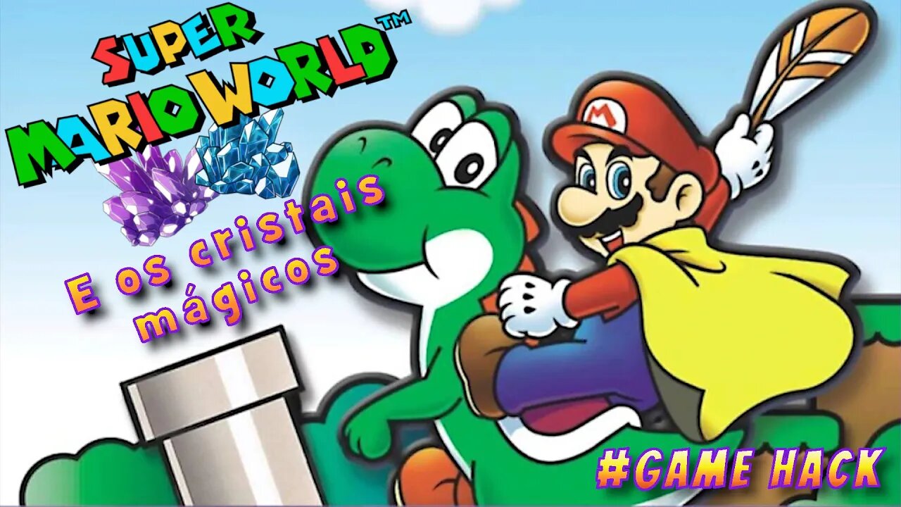 [🔴Live] Classic Mario World - Os Cristais Mágicos