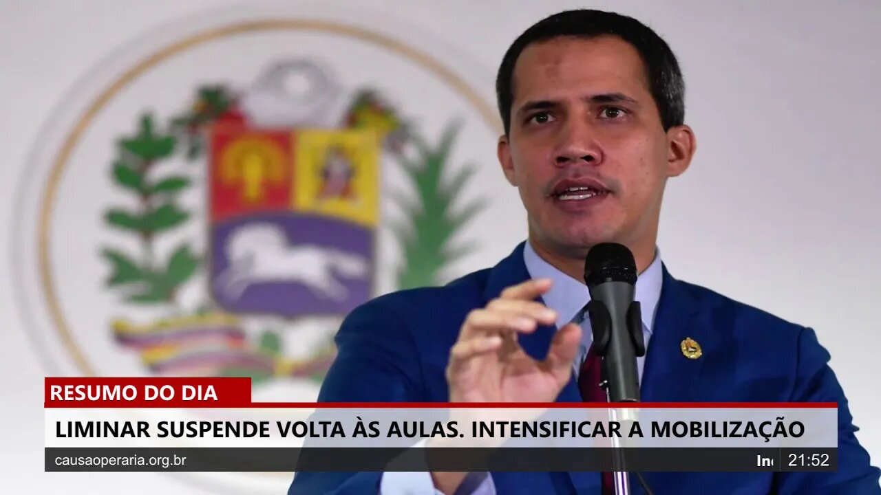 Guaidó rebaixado: de "presidente" a "interlocutor" | Momentos do Resumo do Dia