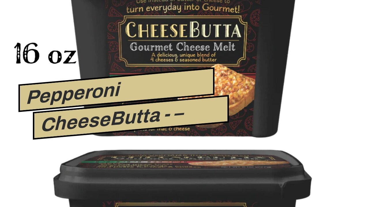 Pepperoni CheeseButta - – CheeseButta - Gourmet Products