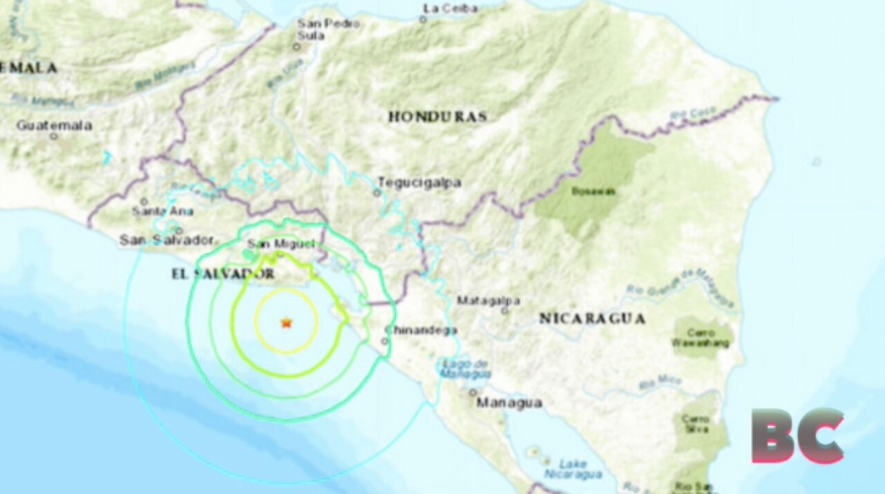 6.5-magnitude earthquake in the Pacific Ocean shakes Central America