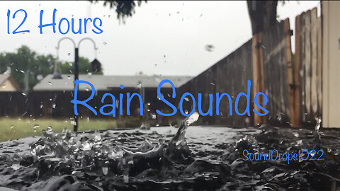 Peaceful 12 Hours Of Rain Sounds Videos