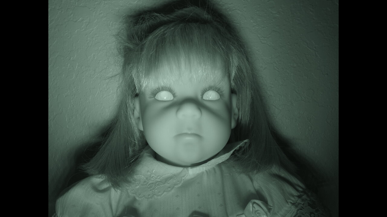 Haunted Drew; identifies her murderer! Eyes glow as she shows the world that she is REAL!