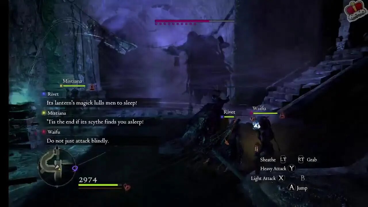 Playing Dragons Dogma: Dark Arisen. Dark Bishop. Round 2