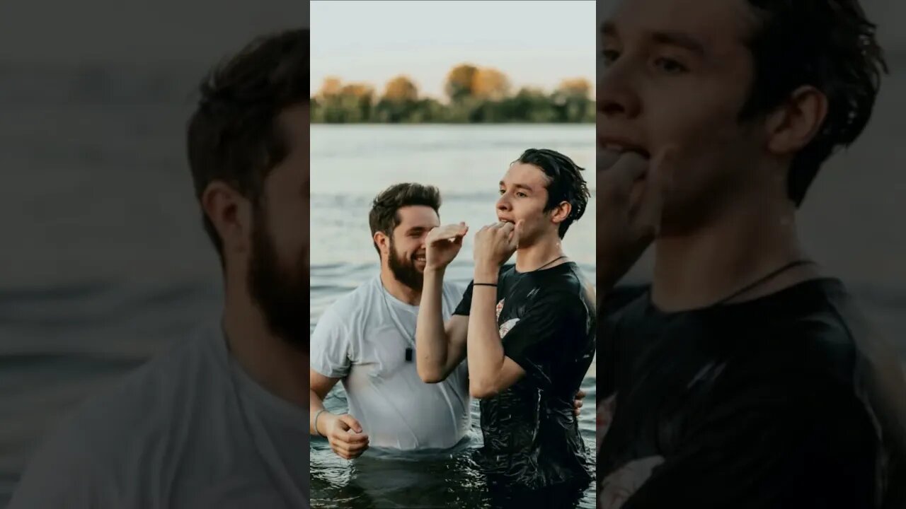 Baptism in the RIVER!!!!