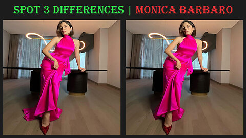 Spot the 3 differences | Monica Barbaro