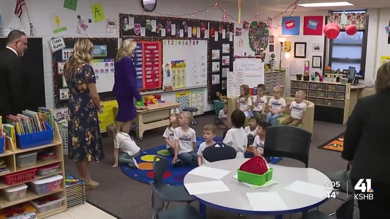 First Lady Dr. Jill Biden visits Whiteman Air Force Base