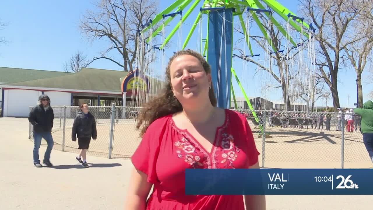 Opening weekend at Bay Beach Amusement Park