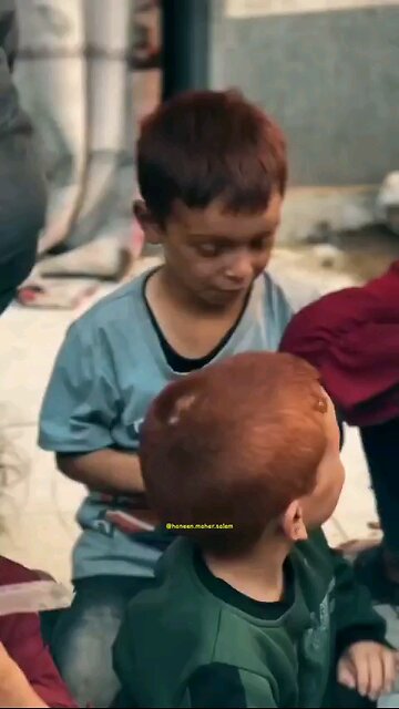 This child has endured starvation in Gaza Palestine for over a year, just look at his smile…