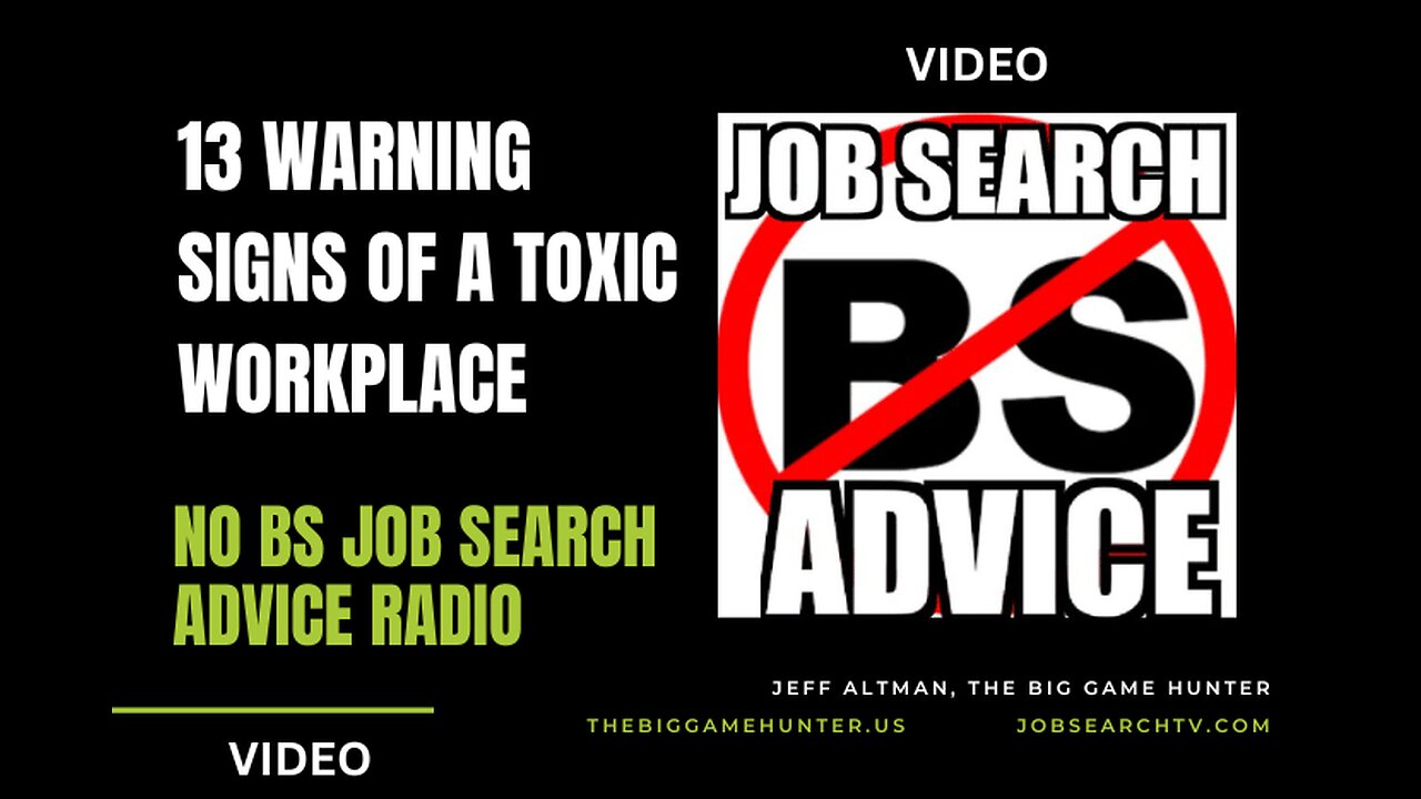 13 Warning Signs of a Toxic Workplace