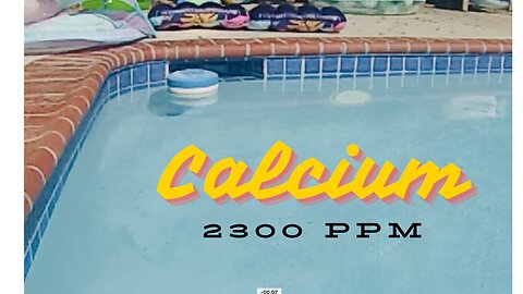 High Calcium and 7.2 Ph