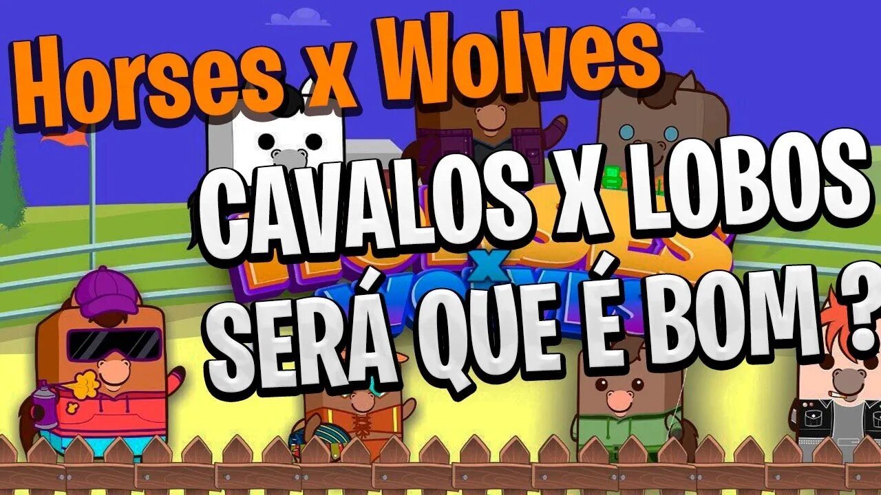 Horses x Wolves - Novo jogo NFT - Jogo de Cavalos