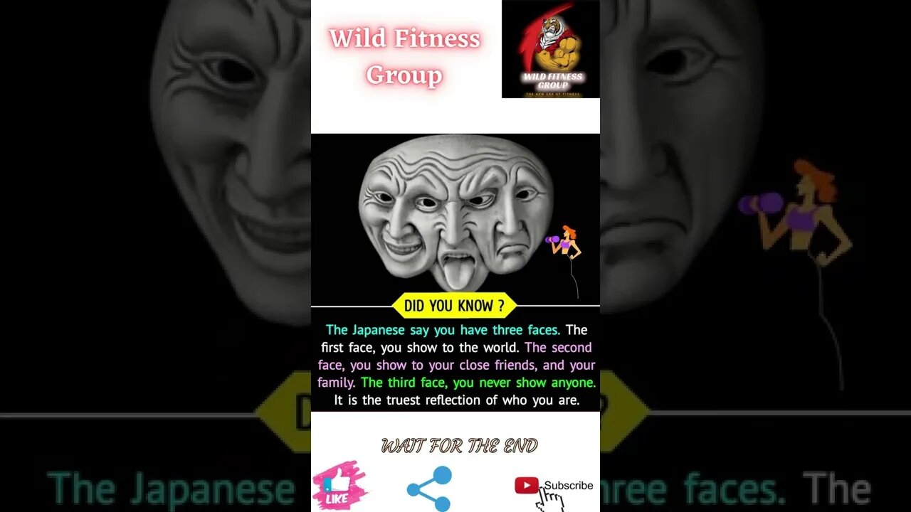 🔥Japanese says people have 3 faces🔥#shorts🔥#wildfitnessgroup🔥30 May 2022🔥