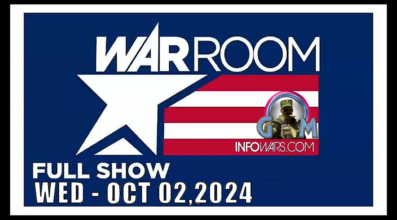 WAR ROOM (Full Show) 10_02_24 Wednesday