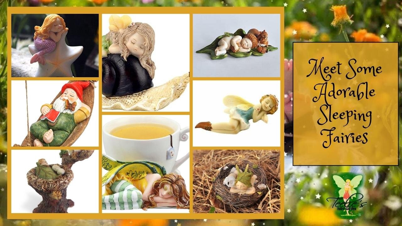 Teelie's Fairy Garden | Meet Some Adorable Sleeping Fairies