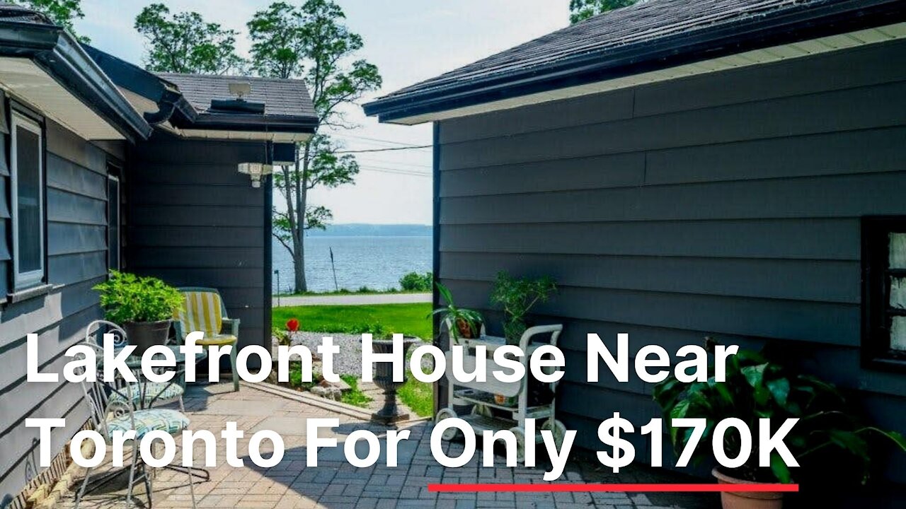 This Adorable Lakefront House For Sale Near Toronto Is Only $170K