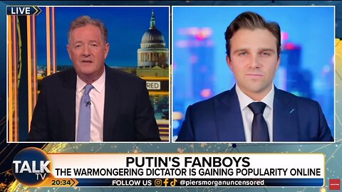 Jackson Hinkle destroys POS Piers Morgan in Ukraine debate