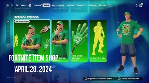 Fortnite Item Shop|April 28, 2024