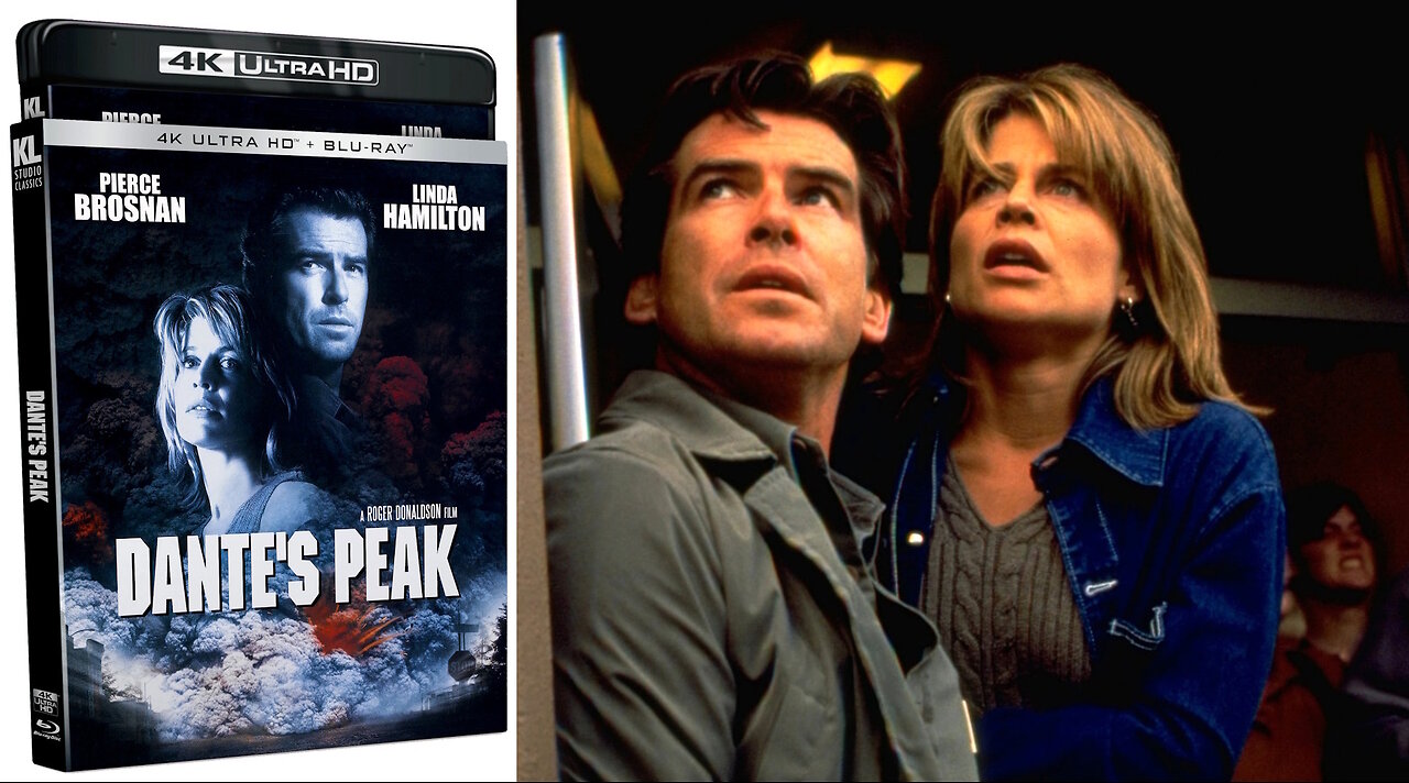 Dante's Peak [KL Classics 4K UHD & Blu-ray] Pierce Brosnan & Linda Hamilton