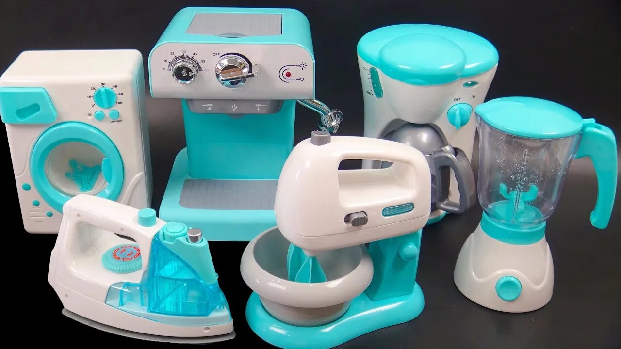 13 Minutes Satisfying With Unboxing Mint Iron,Coffee machine,Washing machine,Flour Mixer,Tea maker