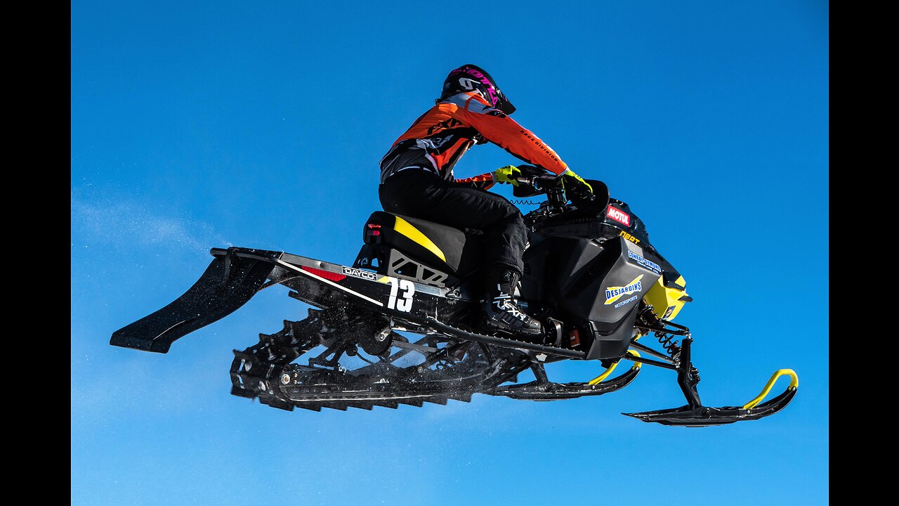 Snowmobile Racing