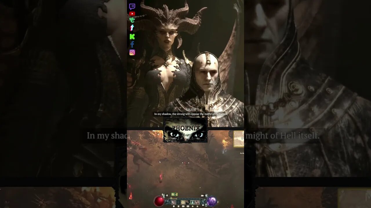 DIABLO 4 - Lilith Release Mephisto - Cinematic 3 #diablo4