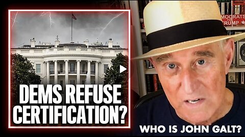 ALEX JONES W/ Exclusive: Roger Stone Warns Democrats Planning Not To Certify. SGANON, JUAN O'SAVIN