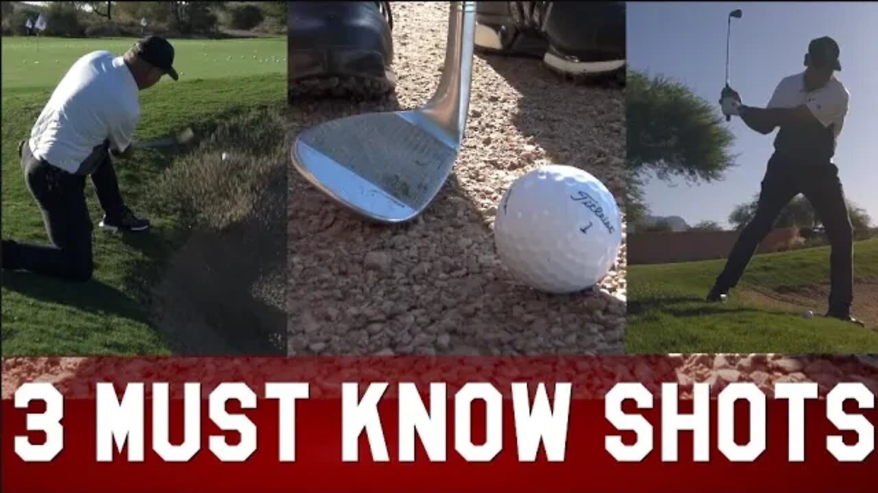 3 SHOTS that WILL Save your Round & IMPROVE YOUR GAME w/ MIKE MALASKA, PGA