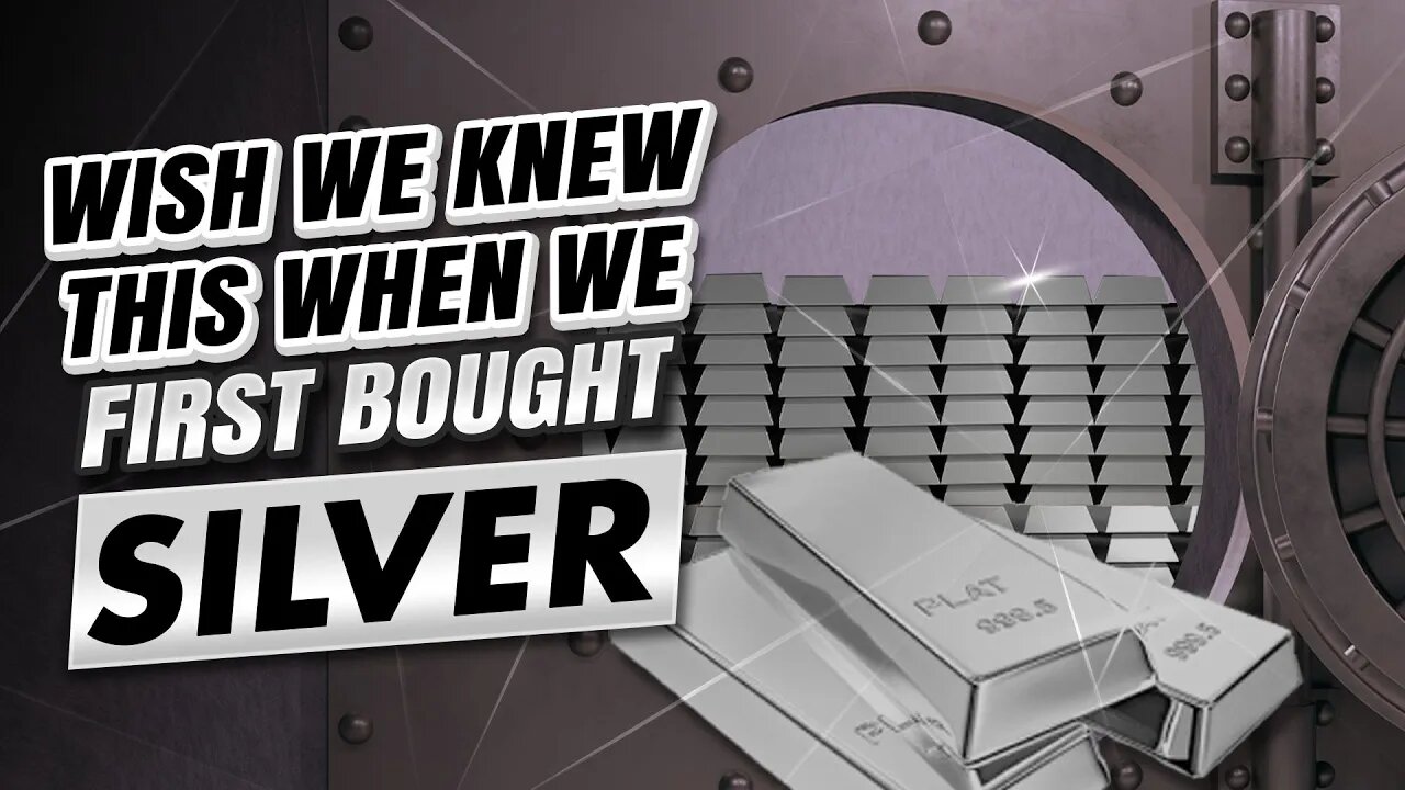 Wish I knew this when 1st buying Silver!