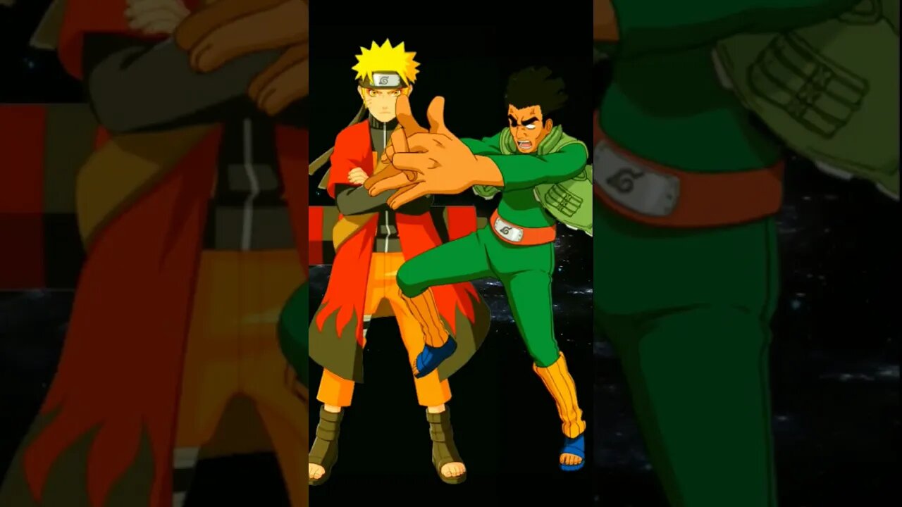 WHO IS STRONGEST?? - NARUTO VS GUY.#shorts