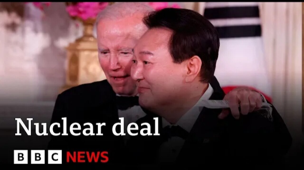 US and South Korea agree key nuclear weapons deal - BBC News