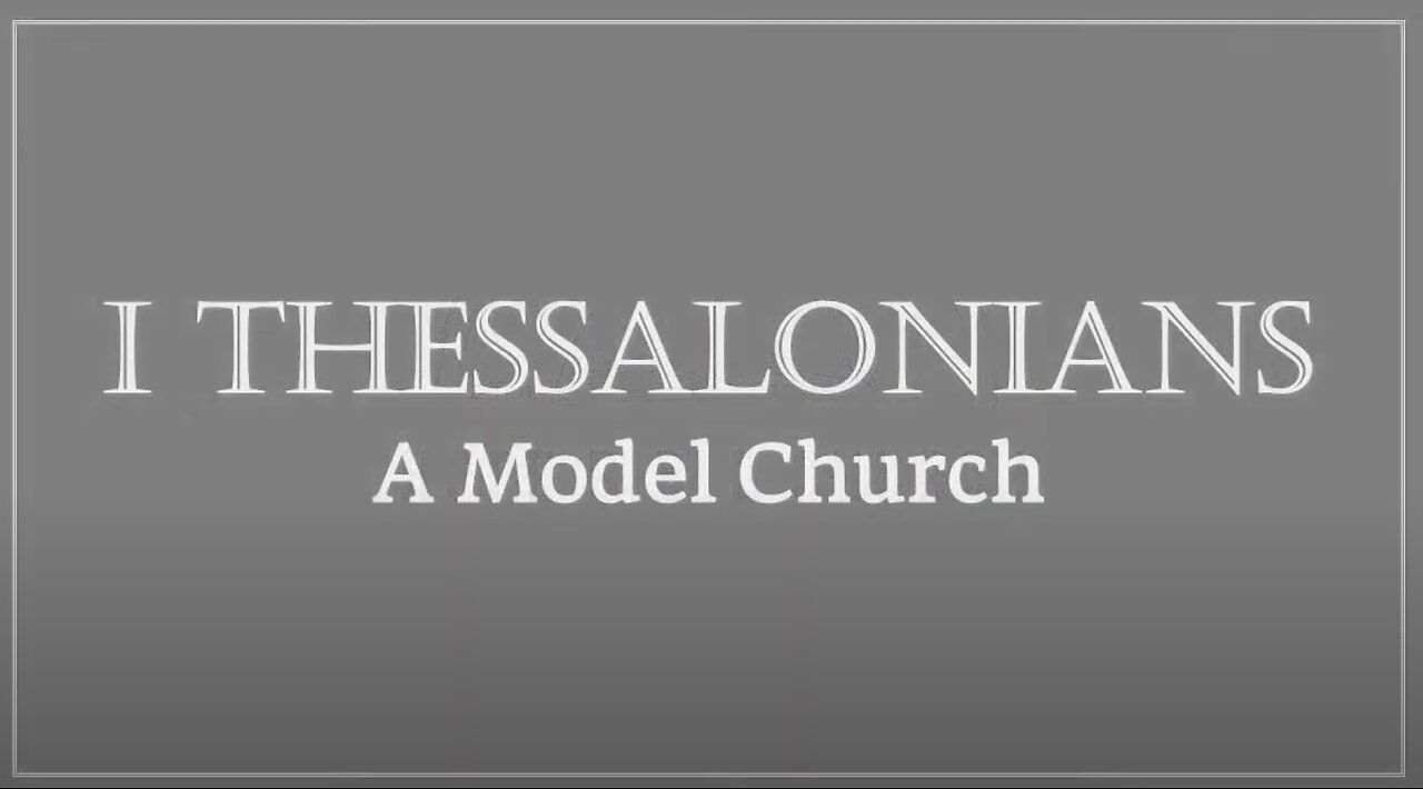 1 Thessalonians - Introduction