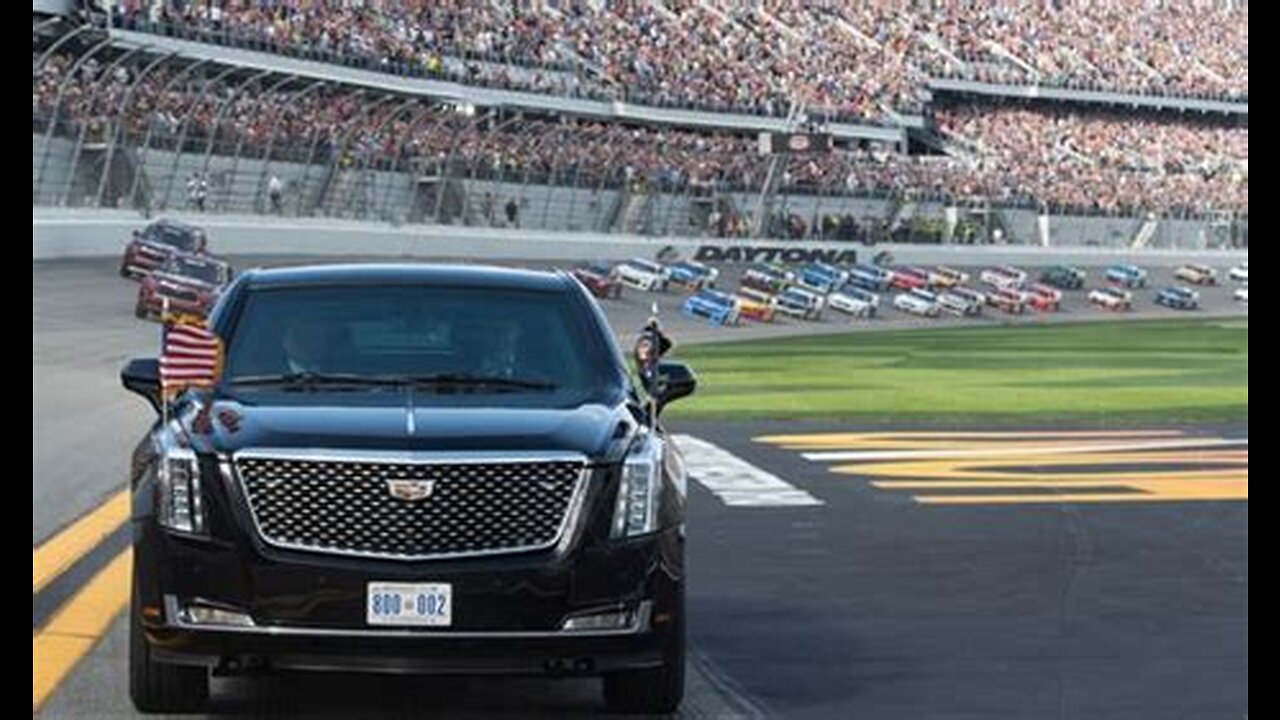 Trump Takes Lap 2020 NASCAR Daytona 500