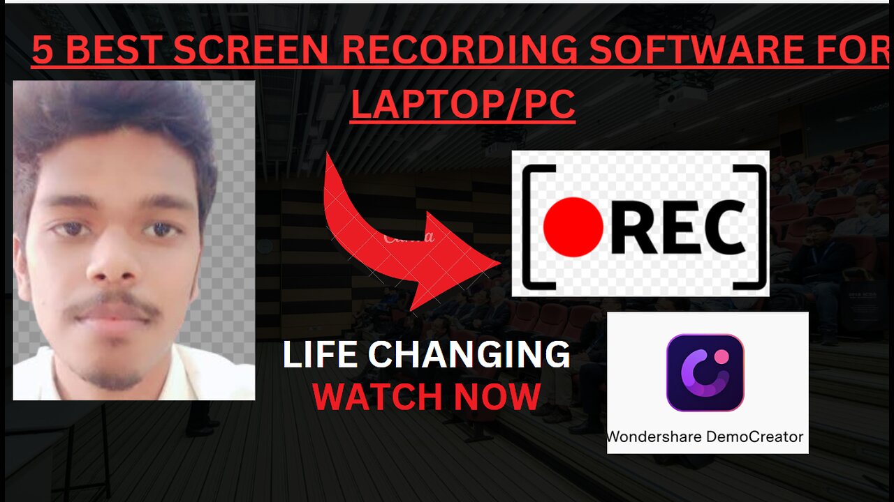 5 BEST SCREEN RECORDING SOFTWARE FOR LAPTOP AND PC IN 2024.